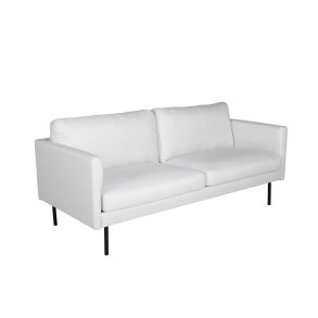 Polar - Sofa 2-personers i hvidt stof