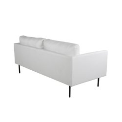 Polar - Sofa 2-personers i hvidt stof