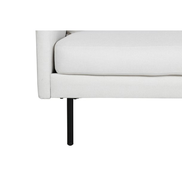 Polar - Sofa 2-personers i hvidt stof