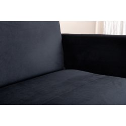 Polar - Sofa 2-personers i sort fljl