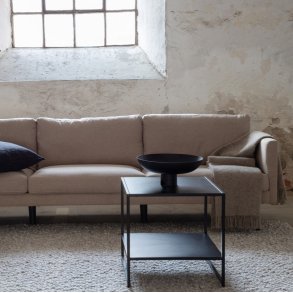 Polar - Sofa 3-personers i brunt stof