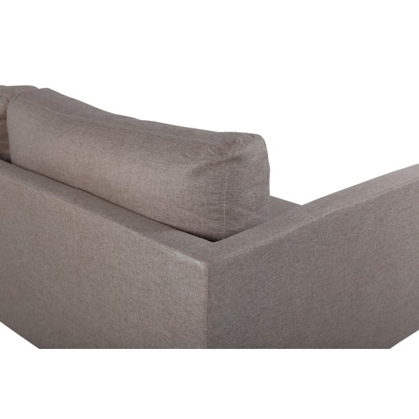 Polar - Sofa 3-personers i brunt stof