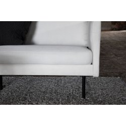 Polar - Sofa 3-personers i hvidt stof