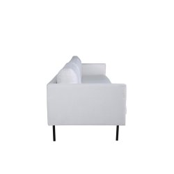 Polar - Sofa 3-personers i hvidt stof