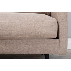 Polar - Lnestol i beige polyester