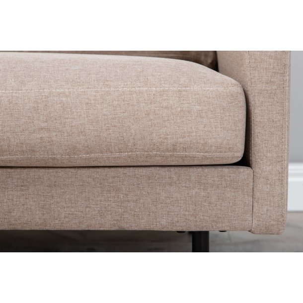 Polar - Lnestol i beige polyester