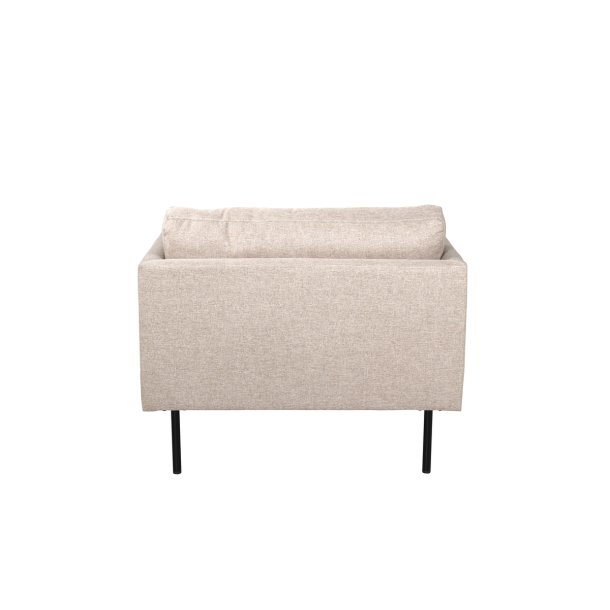 Polar - Lnestol i beige polyester