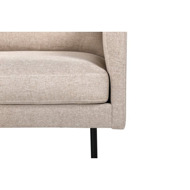 Polar - Lnestol i beige polyester