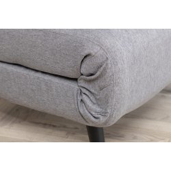 Blund - Sovesofa eller lnestol i grt stof
