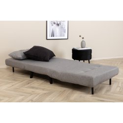 Blund - Sovesofa eller lnestol i grt stof