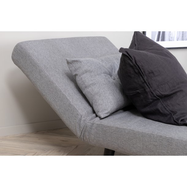 Blund - Sovesofa eller lnestol i grt stof