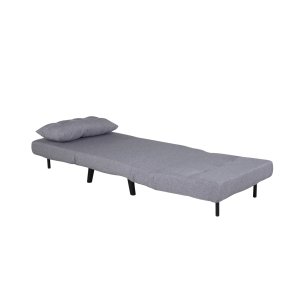 Blund - Sovesofa eller lænestol i gråt stof