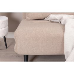 Blund - Sovesofa eller lnestol i beige stof