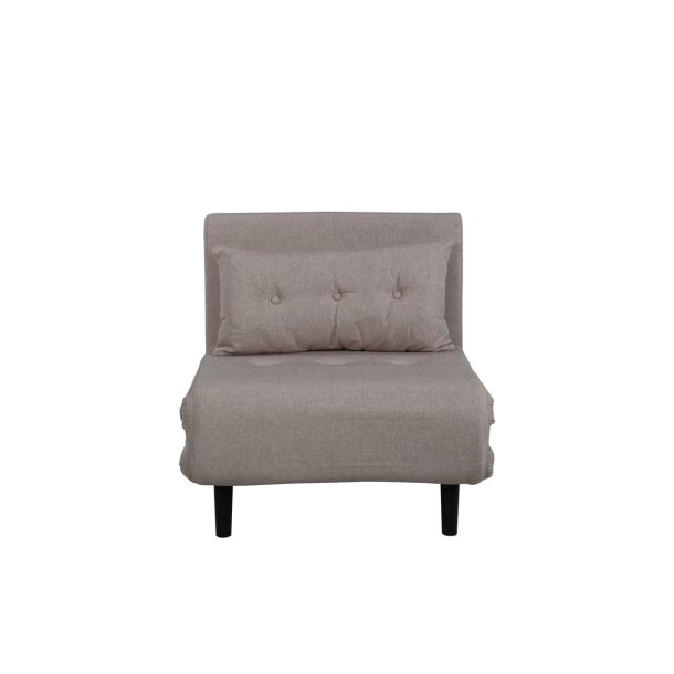 Blund - Sovesofa eller lnestol i beige stof