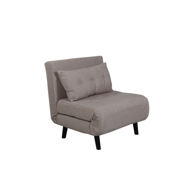 Blund - Sovesofa eller lnestol i beige stof