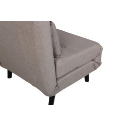 Blund - Sovesofa eller lnestol i beige stof