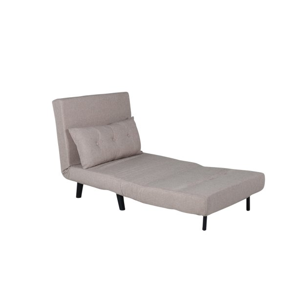 Blund - Sovesofa eller lnestol i beige stof