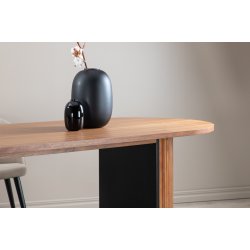 Floyd - Spisebord i valnddefiner, oval 200 x 90 cm.