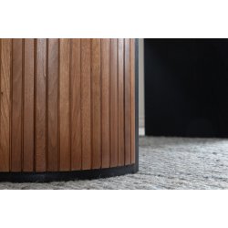 Floyd - Spisebord i valnddefiner, oval 200 x 90 cm.