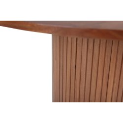 Floyd - Spisebord i valnddefiner, diameter 110 cm.