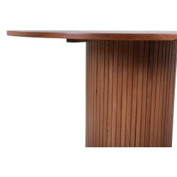 Floyd - Spisebord i valnddefiner, diameter 110 cm.