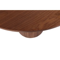 Floyd - Spisebord i valnddefiner, diameter 110 cm.