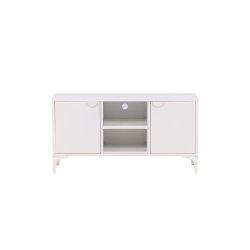 Wells - Skab i hvidt metal, 63 x 120 cm.