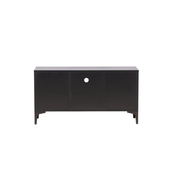 Wells - Skab i sort metal, 63 x 120 cm.