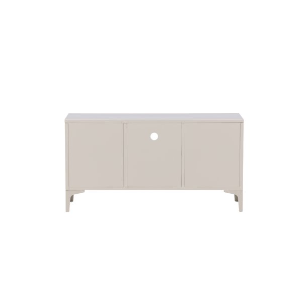 Wells - Skab i beige metal, 63 x 120 cm.