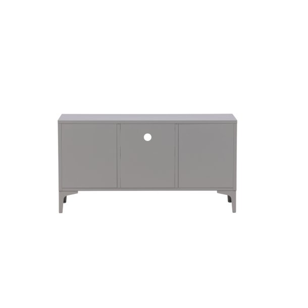 Wells - Skab i gr metal, 63 x 120 cm.