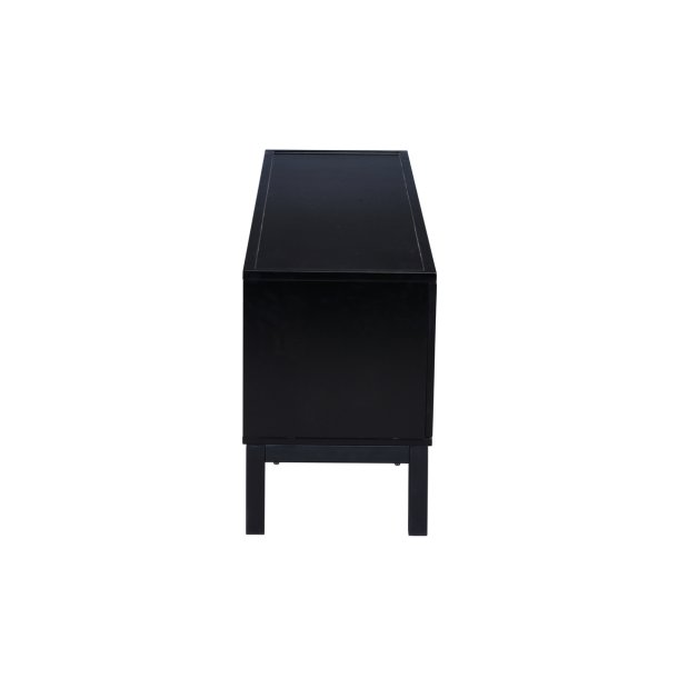 Hawa - TV-skab i sortmalet MDF