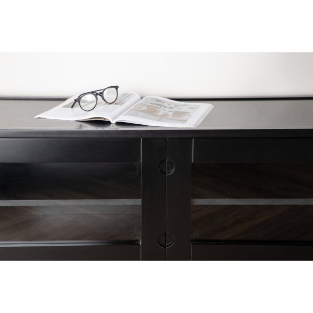 Hawa - TV-skab i sortmalet MDF