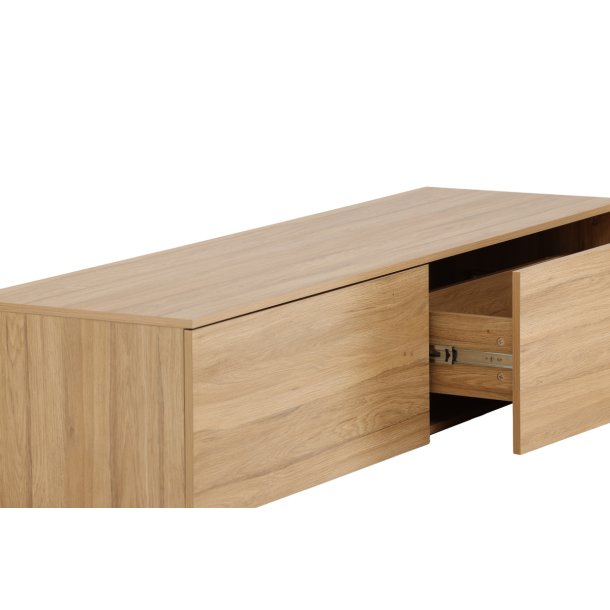 Freedoom - TV-skab, vghngt i egefarvet poppelfiner