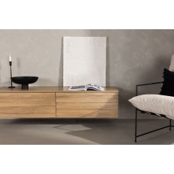 Freedoom - TV-skab, vghngt i egefarvet poppelfiner