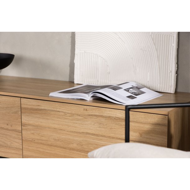 Freedoom - TV-skab, vghngt i egefarvet poppelfiner