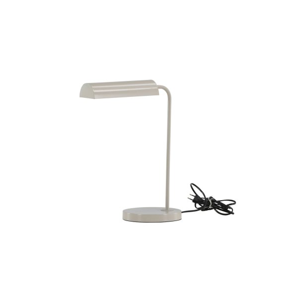 Conner - Bordlampe i beige metal