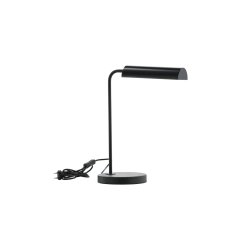 Conner - Bordlampe i sort metal