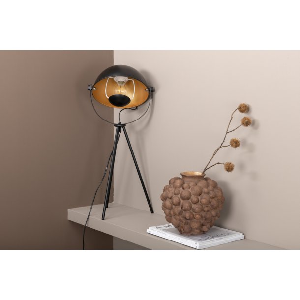 Quitis - Bordlampe i sort metal