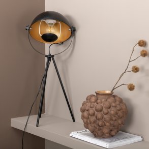 Quitis - Bordlampe i sort metal