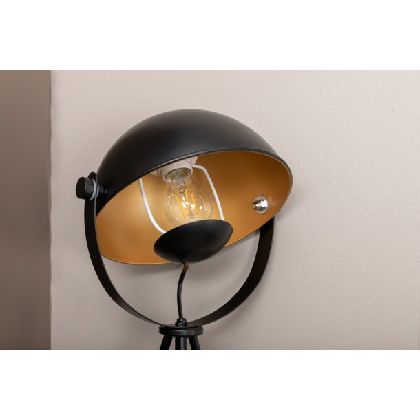 Quitis - Bordlampe i sort metal