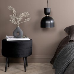 Totti - Pendel i sort metal