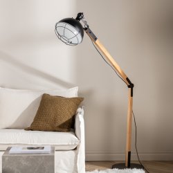 Morrison - Gulvlampe i trimiteret stl