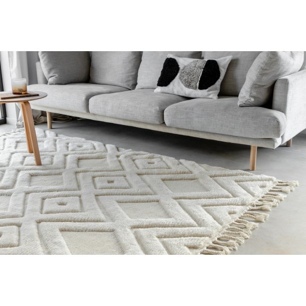 Texmas - Tppe 160 x 230 cm., to valgfrie farver, uld