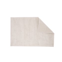 Frosty- Tppe i hvid polypropen, 240 x 340 cm.