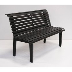 Hoskins -  Bnk i sort genbrugstr