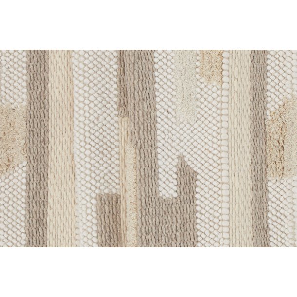 Sixtus  - Entre tppe i mnstret uld, 72 x 200 cm.