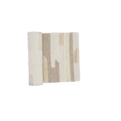 Sixtus  - Entre tppe i mnstret uld, 72 x 200 cm.