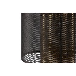 Lisborn- Bordlampe i sort og guld metal