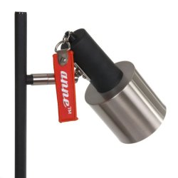 Alda - bordlampe i stl og sort metal