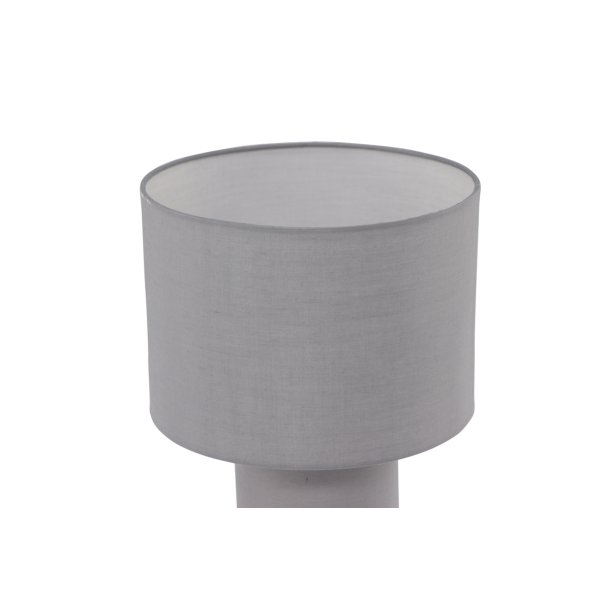 Pong- Bordlampe i lysegr stof